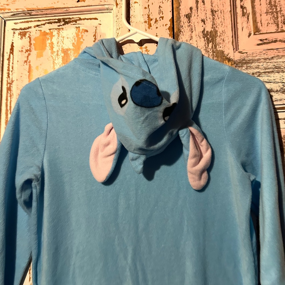 Disney STITCH Light Blue and Pink Kids Footie - Picture 6 of 7